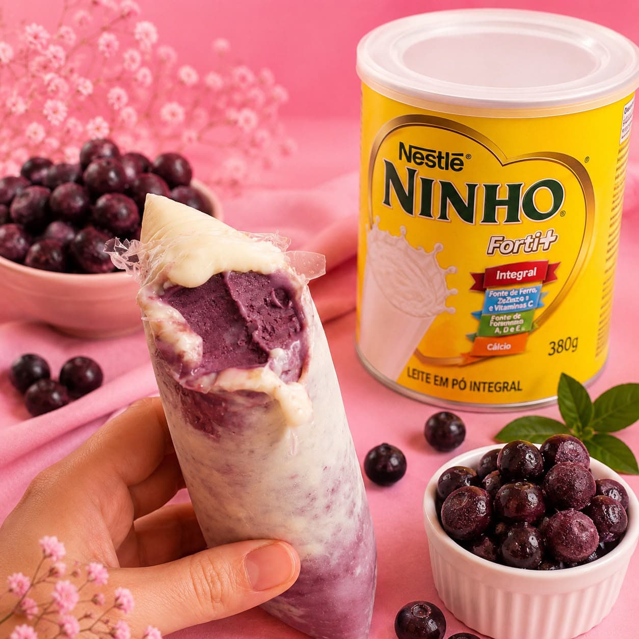 Açaí com ninho